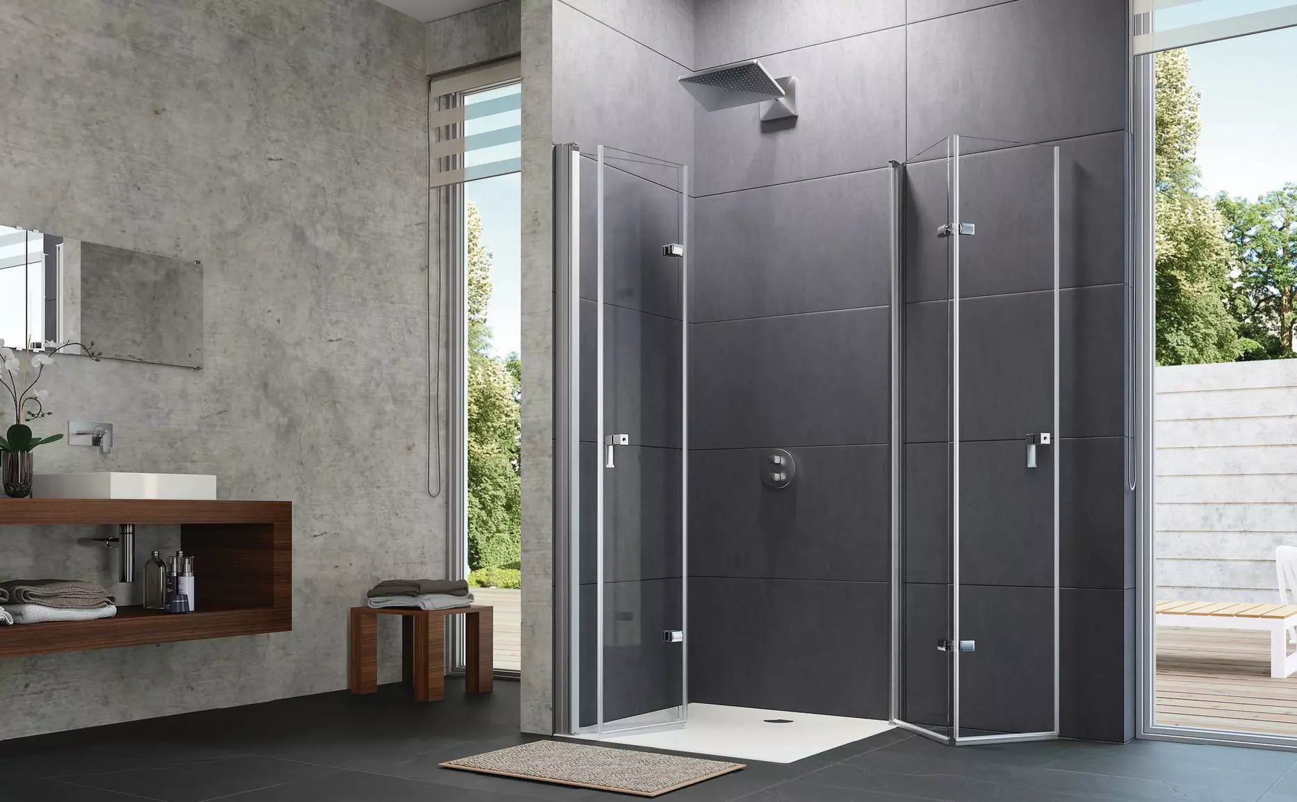 Wegklappbares Seitenteil