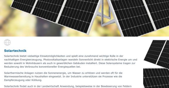 Solartechnik